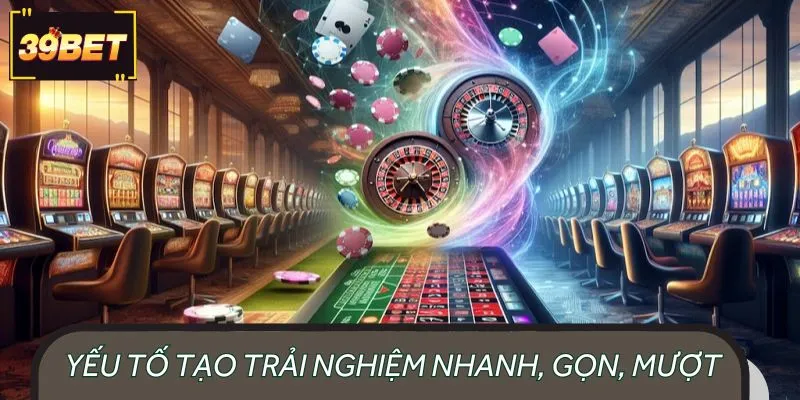 Trải nghiệm tại Casino 39BET nhanh, gọn, mượt
