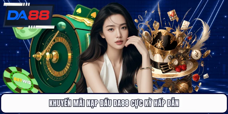 Khuyến mãi nạp đầu DA88 cực kỳ hấp dẫn